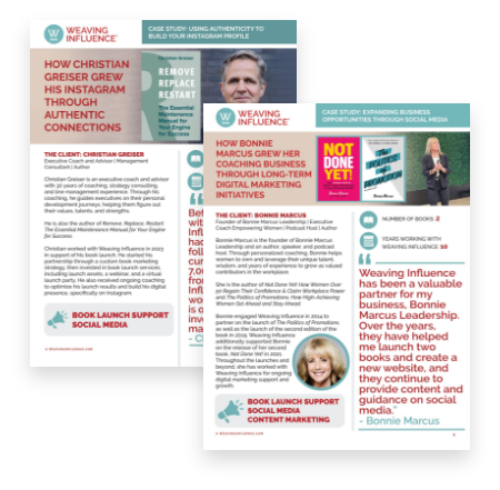 Weaving Influence Case Studies