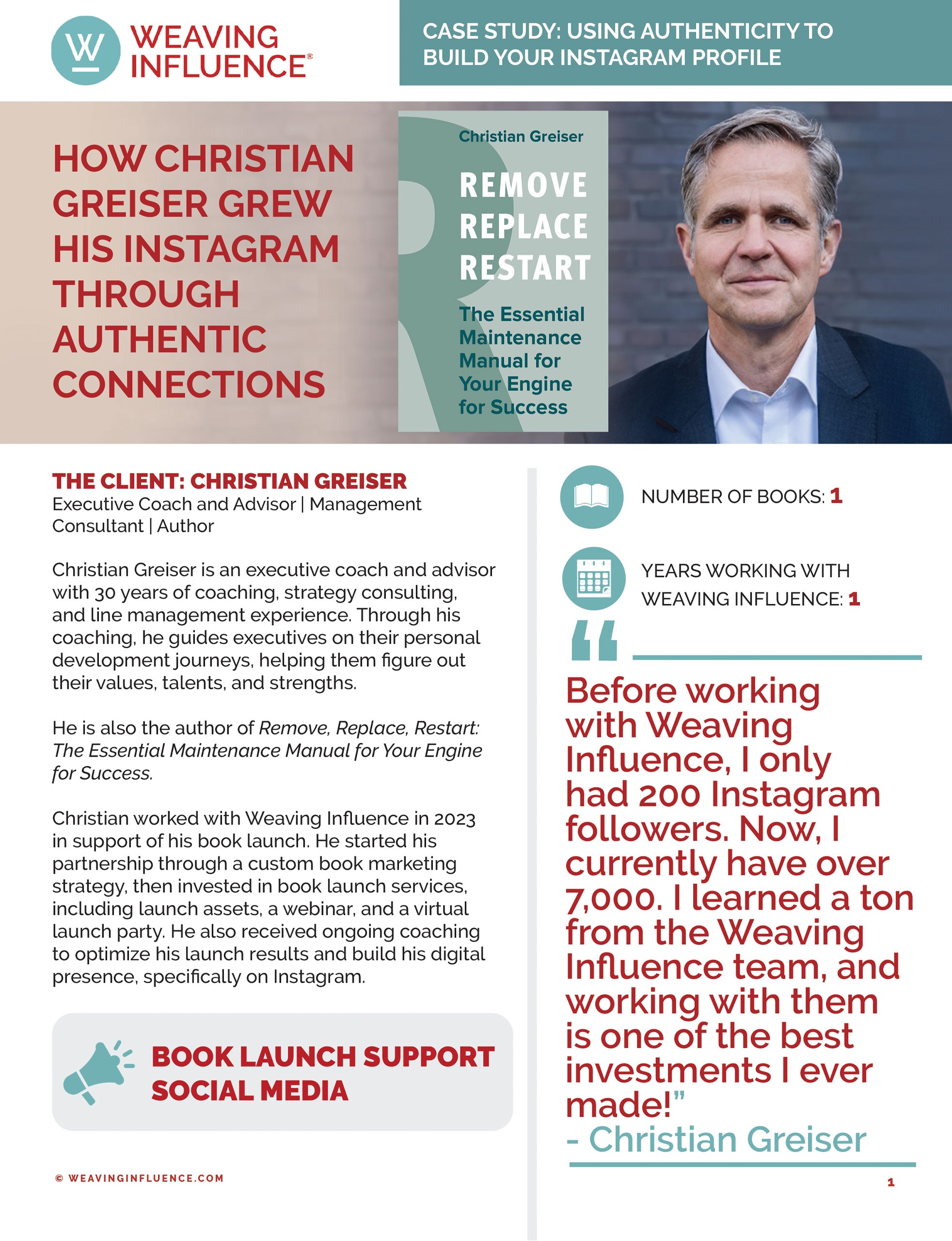 Weaving Influence - Using Authenticity to Build Your Instagram Profile